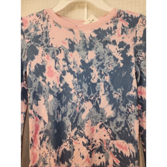 Saint Eve Pajama Set Girls Size 8 Tie Dye Long Sleeve Lightweight Loungewear - Picture 2 of 5